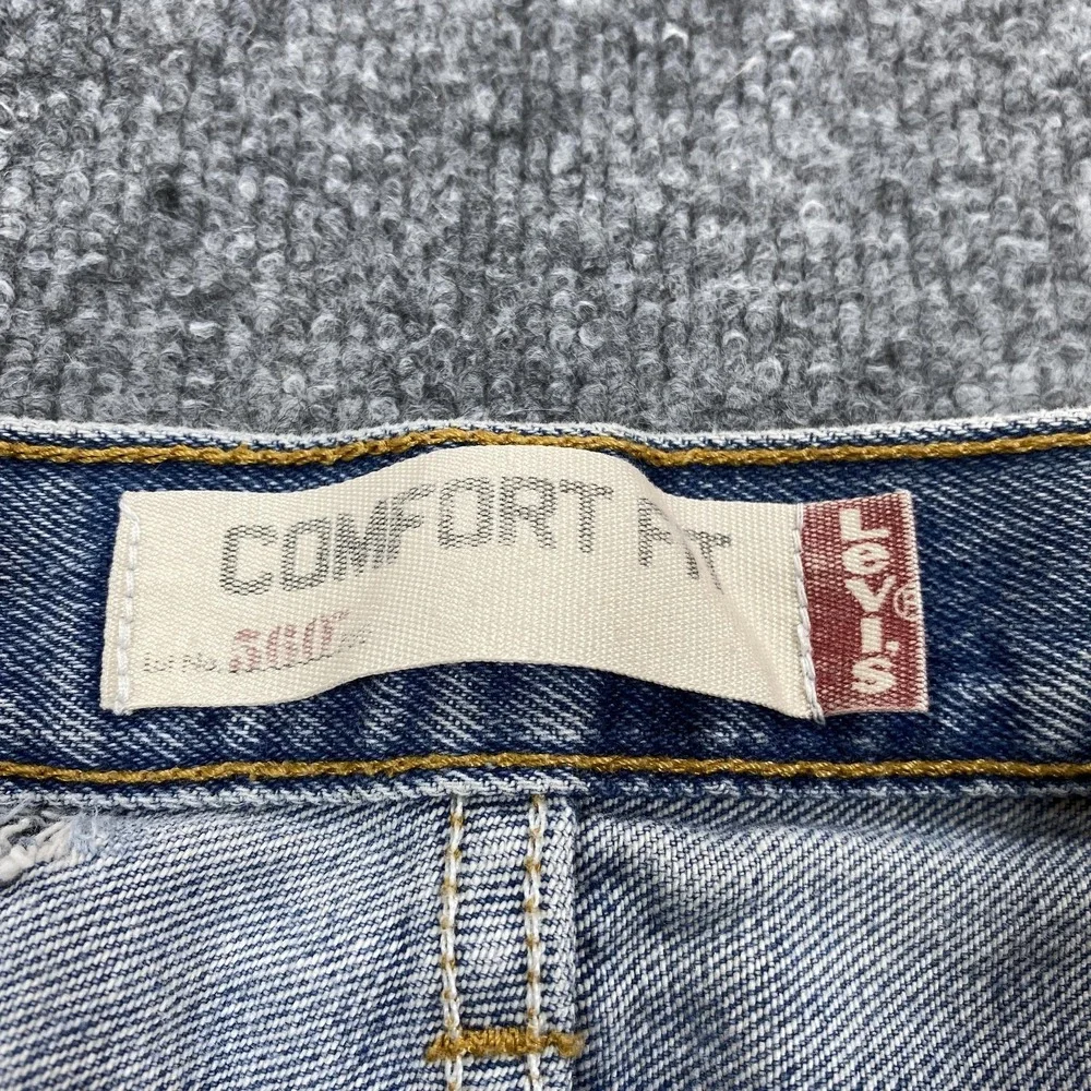 Levis 560 Jeans Mens 33x30 Blue Relaxed Fit Tapered‎ Denim Light Wash 5 Pocket